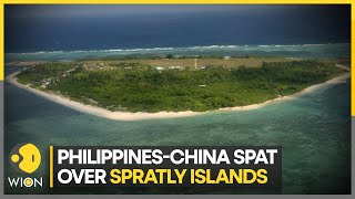 Philippines reports Chinese navy ship near disputed island  Latest World News  English News  WION [upl. by Mccallum416]