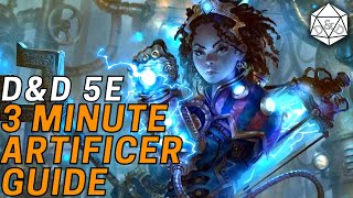 3 minute Guide to Artificer  DampD 5e [upl. by Ailima741]