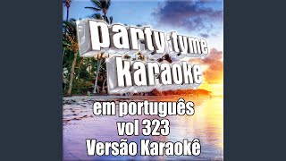 Folha Seca Made Popular By Mara Maravilha Karaoke Version [upl. by Imotas]