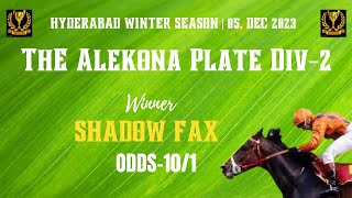 THE ALEKONA PLATE DIV 2 Winner SHADOW FAX [upl. by Jarrad]