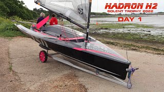 HADRON H2  SOLENT TROPHY 2022 day 1 [upl. by Lehcor]