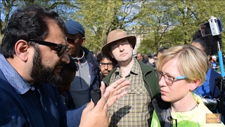 P2  Divorce Islamic amp Christian views Adnan vs Lizzie  Speakers Corner  Hyde Park [upl. by Dart]