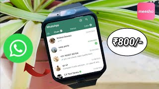 Testing Cheapest Android Smartwatch From Meesho 😲  DZ09 Smart Watch With Camera In Just 800₹ [upl. by Eatnahc]