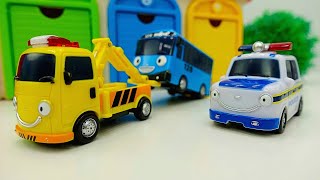 도우미 자동차들 아동용 경찰차와 견인차 및 장난감 버스 한국어로 된 아동용 영상 Helper cars a police car amp toy buses Videos for kids [upl. by Ainavi]