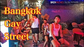 🔴Bangkok Gay Street Bar Nightlife In Patpong [upl. by Gardiner]