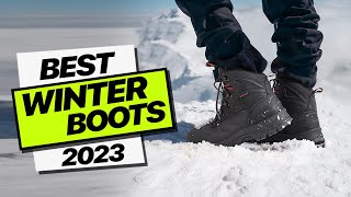 TOP 6 Best Winter Boots for Men 2023  Survive the Cold [upl. by Adekahs]