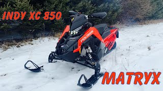 Our Brand NEW Polaris 850 MATRYX Launch Edition Snowmobile [upl. by Fernanda]