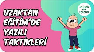 Uzaktan Eğitimde Yazılılara Çalışma Taktikleri ✅ 💯 Almak Artık Daha Kolay [upl. by Spancake300]