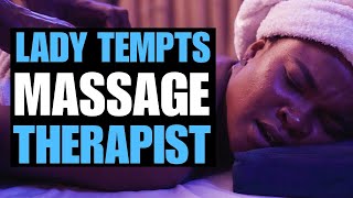 LADY TEMPTS MASSAGE THERAPIST  Moci Studios [upl. by Adelheid392]