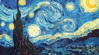 Vincent Van Gogh Painting The Starry Night Explained in Urdu Hindi [upl. by Briny]