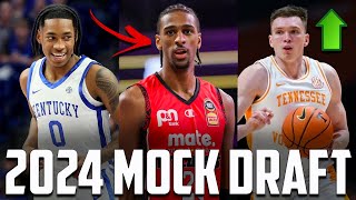 OFFICIAL 2024 NBA Mock Draft March Madness Edition [upl. by Landry]