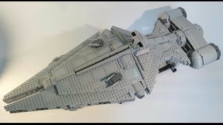 Arquitens Class Light Cruiser  Lego Star Wars MOC [upl. by Annai]