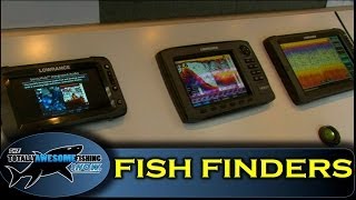 Small boat fish finders  Totally Awesome Fishing Show [upl. by Nennek]