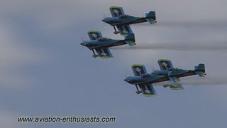 2014 Thunder Over the Valley Air Show Vanguard Squadron highlights Sunday [upl. by Adiuqal]