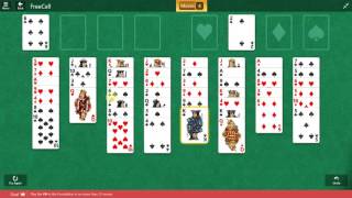 Microsoft Solitaire Collection  FreeCell  February 22 2017 [upl. by Aletta360]