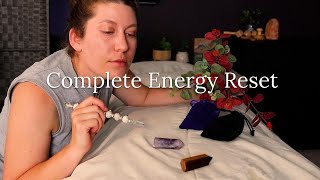 ASMR Reiki  Aligning Your Frequencies with Plucking Gemstones amp Smoke [upl. by Nosyt]