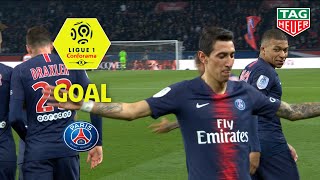 Goal Angel DI MARIA 45 1  Paris SaintGermainMontpellier Hérault SC 51  201819 [upl. by Joshia]