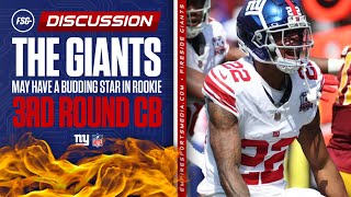 The Giants May Have a Budding Star in Rookie 3rd Round Corner  Rants and Analysis [upl. by Derfiniw759]