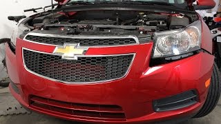 Chevrolet Chevy Cruze Front Bumper Cover Removal And Installation 2012  2014 [upl. by Elinor]