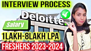 DELOITTE Interview process for Freshers and Experienced CandidatesInterview QuestionsTamil2023 [upl. by Sheffield]