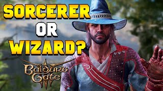 Sorcerer vs Wizard What is the Difference in Baldurs Gate 3 [upl. by Schriever835]