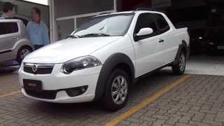 Fiat Strada CabDupla Trekking 16 16v Flex 3p 2014 [upl. by Paolo299]