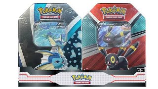 Pulled a Boss’s Order SIR Gardevoir amp 2 More Pulls from this 20 Vaporeon amp Umbreon Tin Bundle [upl. by Airdnal]