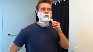 Mitchells Wool Fat Shaving Soap with PreShave  Our Daily Shave Ep 5 [upl. by Atalaya]