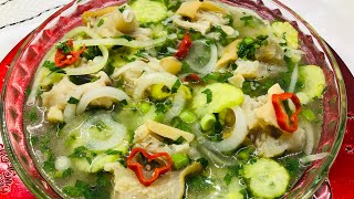 An old Guyanese recipe  Cow Heel souse [upl. by Nwad]