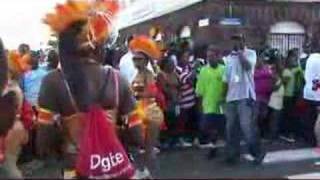 St Kitts Carnival Parade New Years Day 2008 [upl. by Luht265]