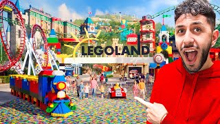 I Went to an AMUSEMENT PARK made ONLY out of Legos… [upl. by Intirb]