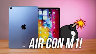 Apple IPAD AIR 5 2022 con M1 è una SCHEGGIA ma occhio al PRO [upl. by Ailenroc]