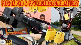 SJRC f11s 4k pro mod with 3s LiPo battery [upl. by Roderic224]