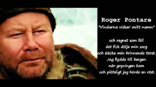 Roger Pontare  Vindarna viskar mitt namn lyrics [upl. by Kaden]