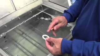 Ultrasonic cleaning demonstration [upl. by Esinehs]