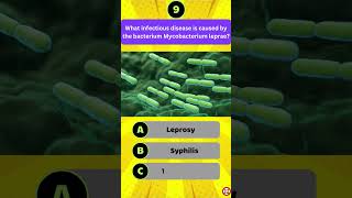 What infectious disease is caused by the bacterium Mycobacterium leprae [upl. by Armbrecht]