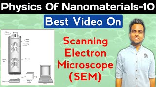 Scanning Electron MicroscopeSEM  Working Construction And Principle Of SEM  In Hindi [upl. by Maretz968]