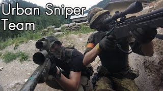 Airsoft Sniper Gameplay  Scope Cam  Urban Sniper Team [upl. by Nolahs]