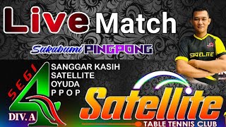 Live 2 Match Table Tennis Championship SATELITE CUP 2024 [upl. by Nawk428]