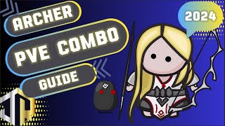 BDO Archer PvE Combo 2024 [upl. by Killen]