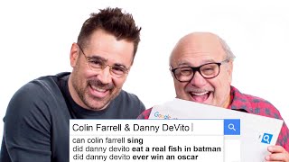 Colin Farrell amp Danny DeVito Answer the Webs Most Searched Questions  WIRED [upl. by Madlen65]