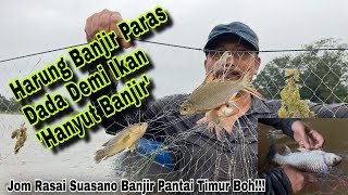 Banjir Menggila di Terengganu banyak ikan hanyut dibawa arus [upl. by Llertnauq221]