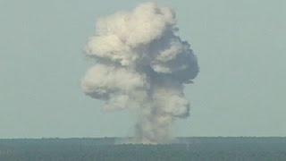 MOAB bomb originally developed for Iraq war [upl. by Naor]