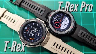 AmazFit TRex Pro Vs TRex [upl. by Sheeran]