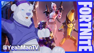 🔵LIVE Crazy Fortnite Adventure  Polar Bear Plays  GWENPOOL Breaking Forth Walls🐻‍❄ [upl. by Ploss]