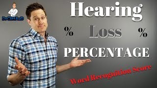 Percentage Of Hearing Loss  Why Your Word Recogniton Score WRS Is Critical [upl. by Jairia]