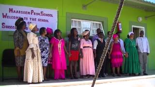 Teachers of Maarssen Primary School singing Outjo Namibia [upl. by Eardna]