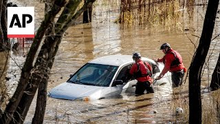 Floods hit California as state braces for storms [upl. by Kassie]