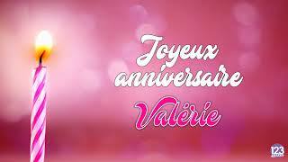 Joyeux anniversaire Valérie [upl. by Acinok]