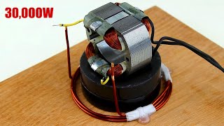 Top10 Transformer 30KW Electricity Pvc Wire Copper Coil Free Energy 250V Science Generator project [upl. by Yllime]